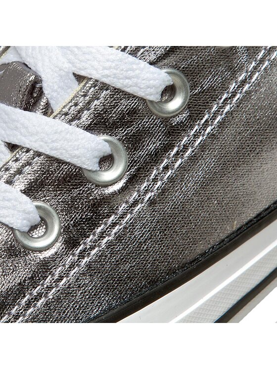 Converse Trampki Converse Ctas Ox 153180C Srebrny