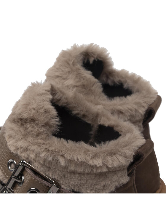 PINKO Trzewiki PINKO Ortica AI 22-23 BLKS1 1H2131 A07H Brązowy