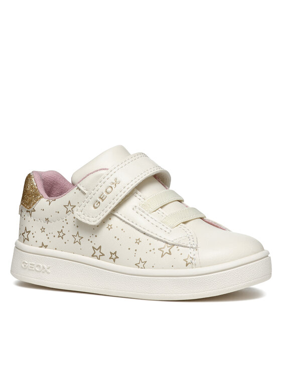 Geox Laisvalaikio batai Geox B Eclyper Girl B455MA 0BCKC C1K2L M Écru