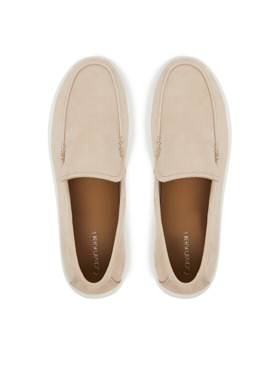 Calvin Klein Mokasīni Calvin Klein Hybrid Moccasin Nu HM0HM01902 Bēšs
