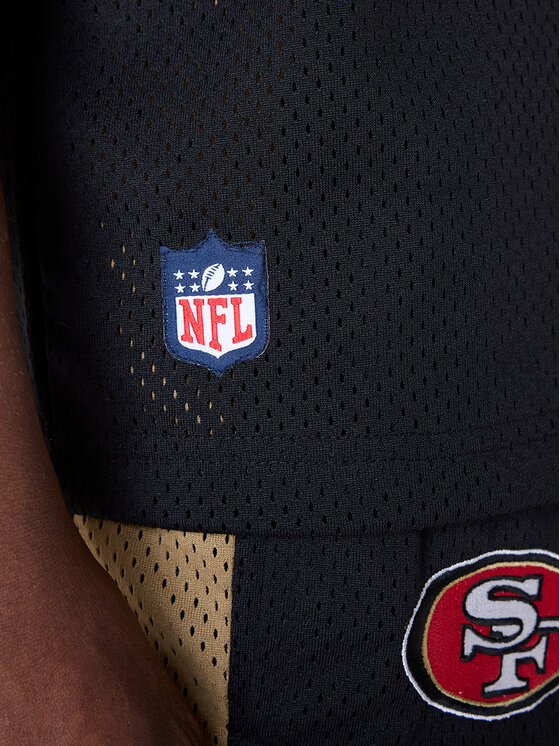 New Era New Era Футболка Saf49E Mesh Graphic Jersey 60596390 Чорний Regular Fit