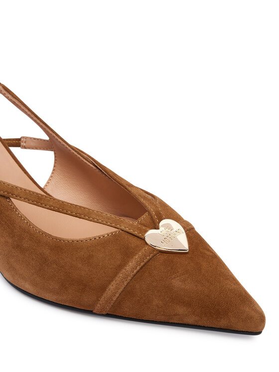 LOVE MOSCHINO Туфлі LOVE MOSCHINO JA10186G1PJA0210 Коричневий