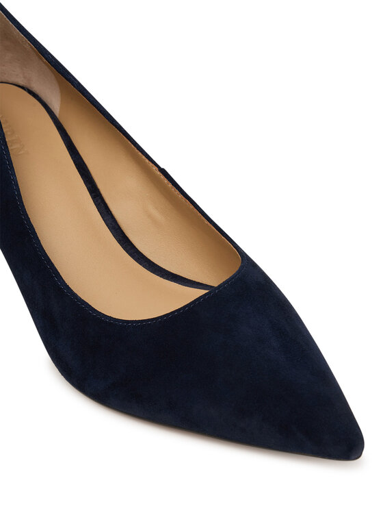 LAUREN RALPH LAUREN Podpätky LAUREN RALPH LAUREN Adrienne  802P17691001 Tmavomodrá