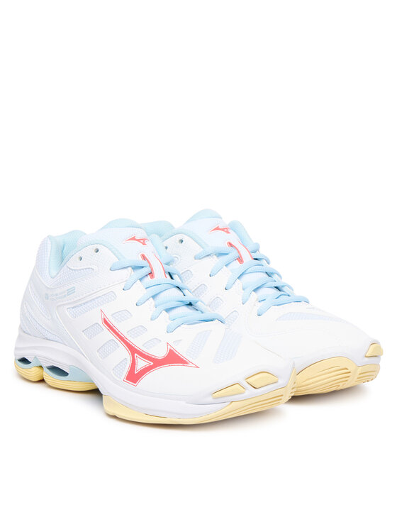 Mizuno Încălțăminte pentru sporturi de interior Mizuno Wave Voltage 2 V1GC2460 Alb