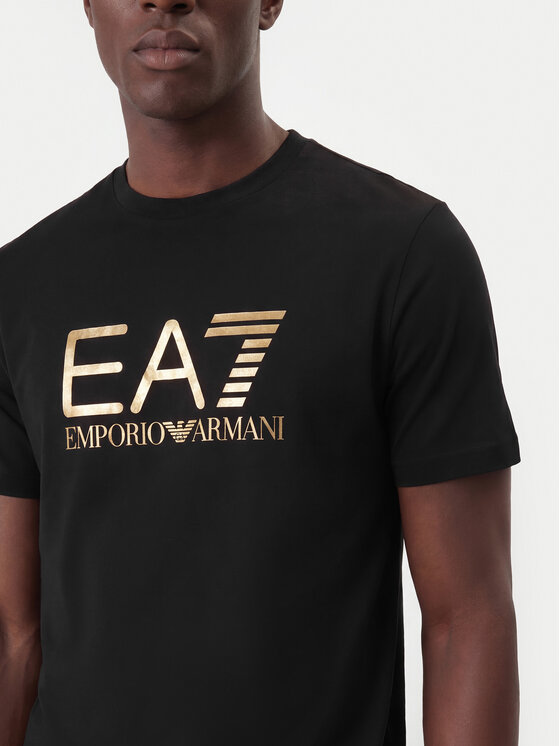 EA7 Emporio Armani EA7 Emporio Armani Футболка 7M001412 AF22264 MC004 Чорний Regular Fit
