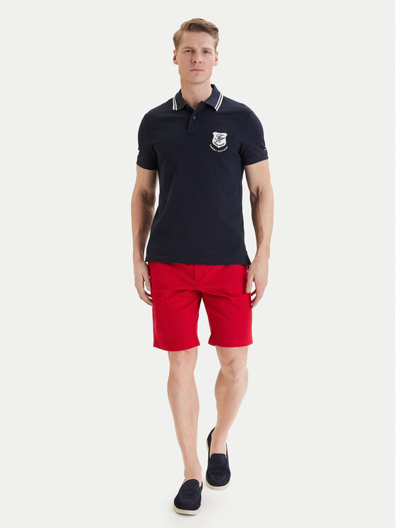 Tommy Hilfiger Tommy Hilfiger Polo Badge MW0MW43061 Azul marino Regular Fit