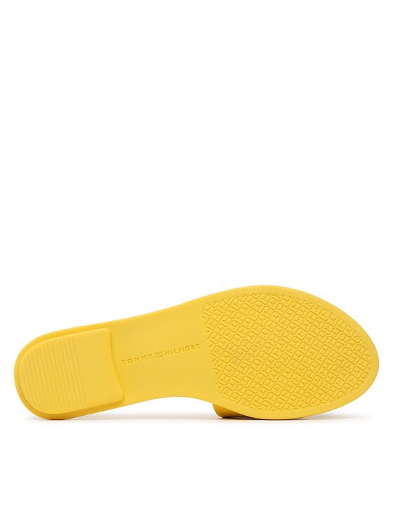 Tommy Hilfiger Чехли Tommy Hilfiger Th Pop Mule FW0FW07097 Жълт