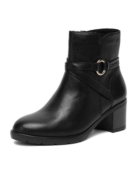 Remonte Členková obuv Remonte CEO-D2A73-00 Čierna