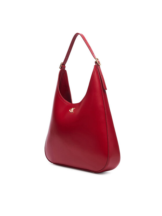 Calvin Klein Ročna torba Calvin Klein Ck Medium Shoulder Bag LV04F3522G Rdeča