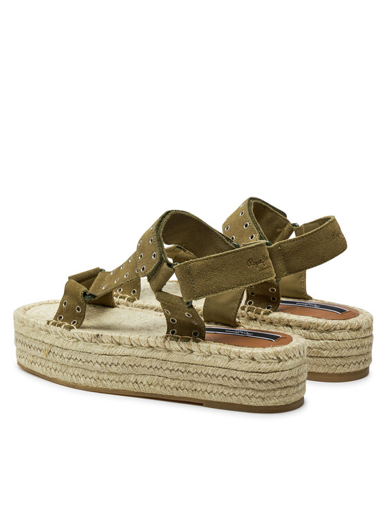 Pepe Jeans Εσπαντρίγιες Pepe Jeans Tracy Resort PLS90660 Πράσινο