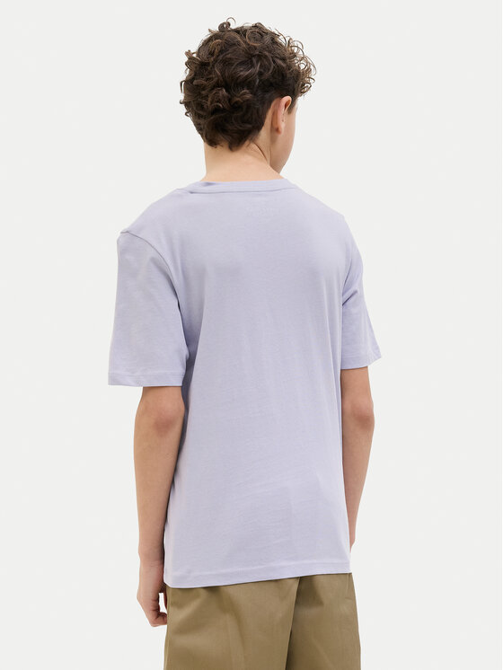 Jack & Jones Junior Jack & Jones Junior Футболка Elijah 12269825 Фіолетовий Regular Fit