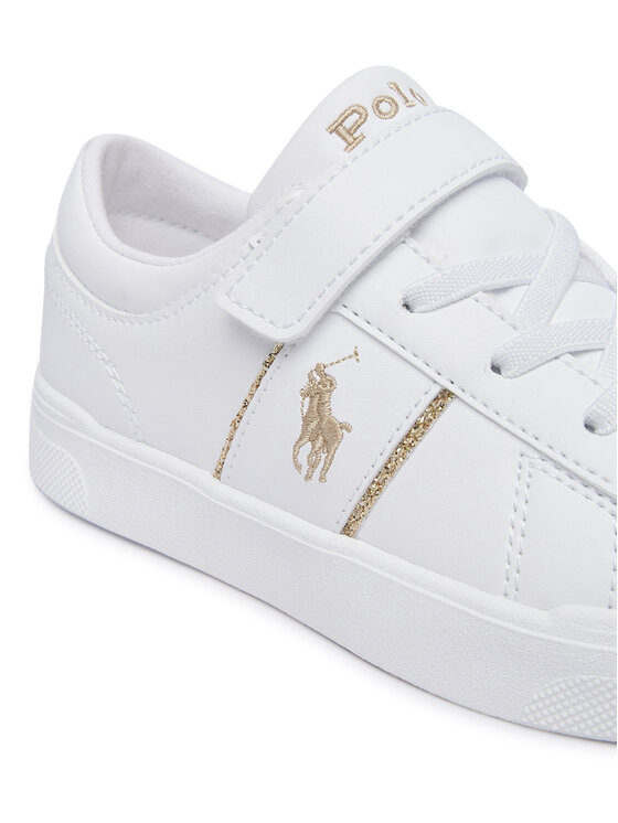 Polo Ralph Lauren Снікерcи Polo Ralph Lauren RL04828102 Білий
