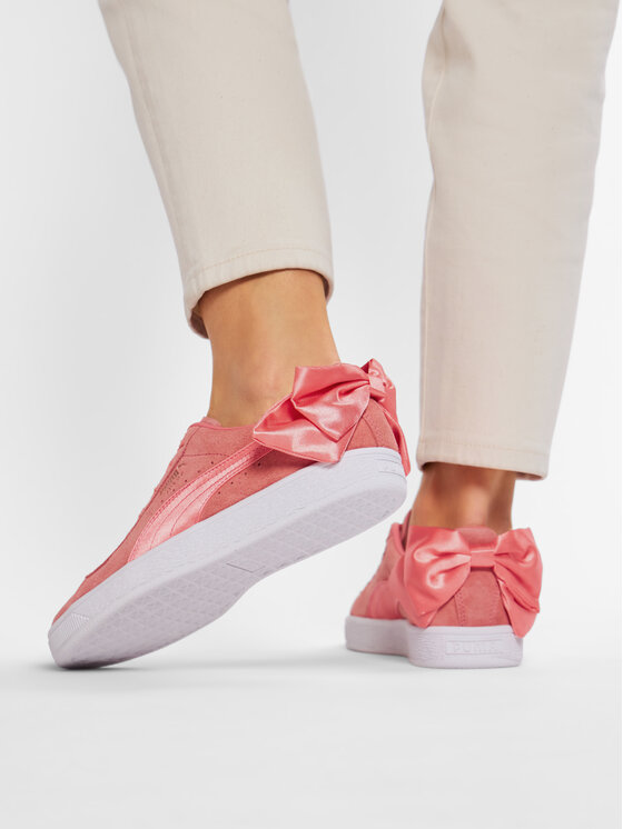 Puma Sneakersy Puma Suede Bow Wn's 367317 01 Růžová