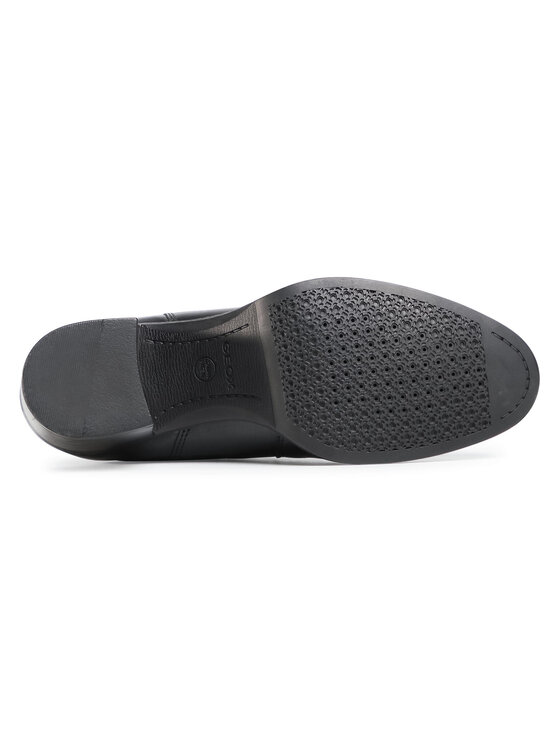 Geox Škornji Geox D New Ashell A D04FSA 000TU C9999 Črna