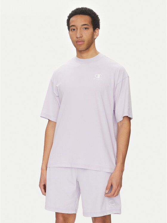 Champion Champion Футболка 221257 Фіолетовий Regular Fit