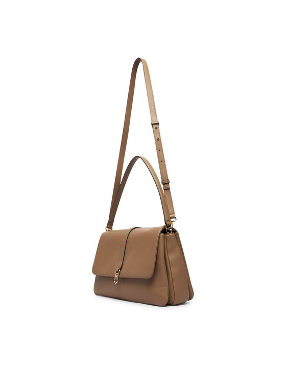 Tommy Hilfiger Τσάντα Tommy Hilfiger Th Libre Satchel AW0AW19197 Μπεζ