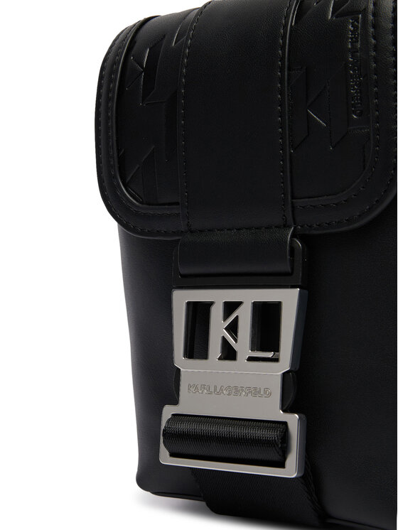 KARL LAGERFELD Crossover torbica KARL LAGERFELD B1M30220 Crna