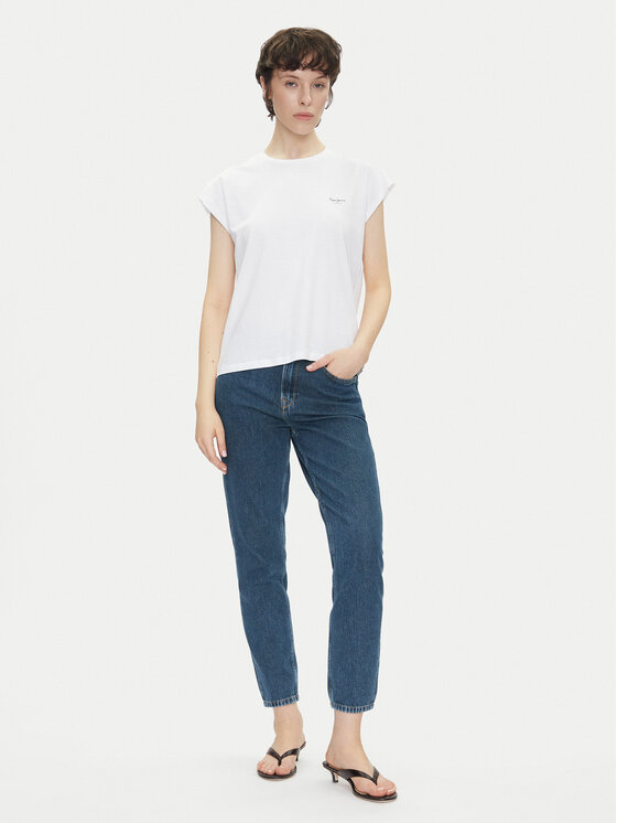 Pepe Jeans Pepe Jeans Футболка Blooma PL506030 Білий Regular Fit