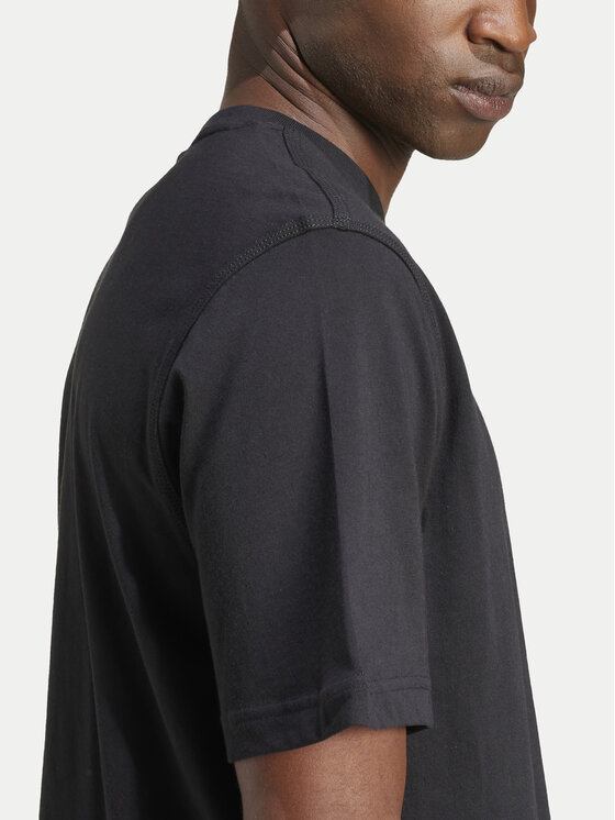 adidas adidas T-shirt Trefoil Essentials JI8545 Crna Regular Fit