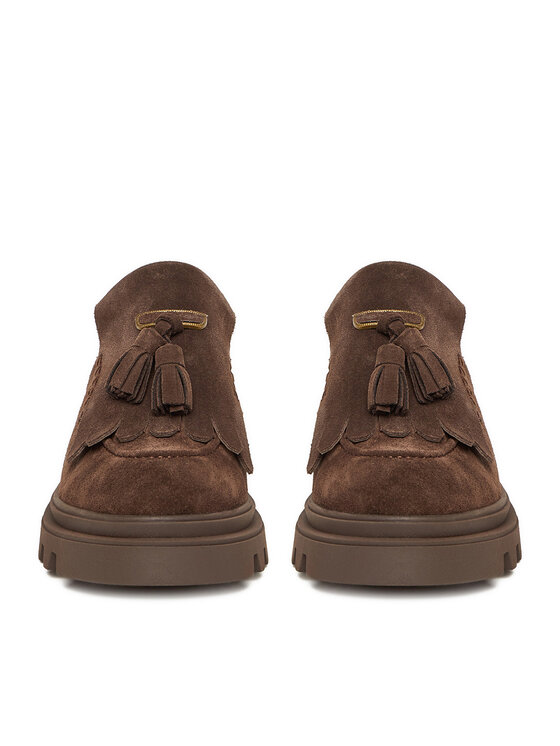 Badura Loafersy Badura EO-ARLETTE-01 Brązowy