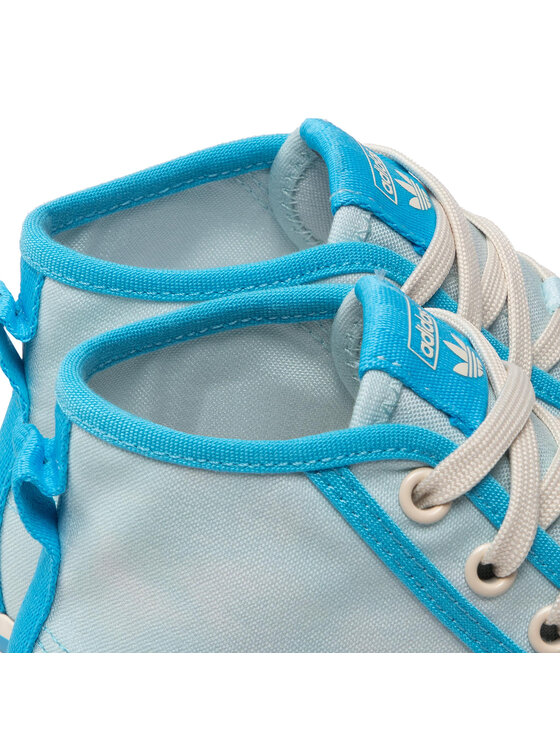 adidas Кеди adidas Nizza Platform Mid GX4604 Голубий