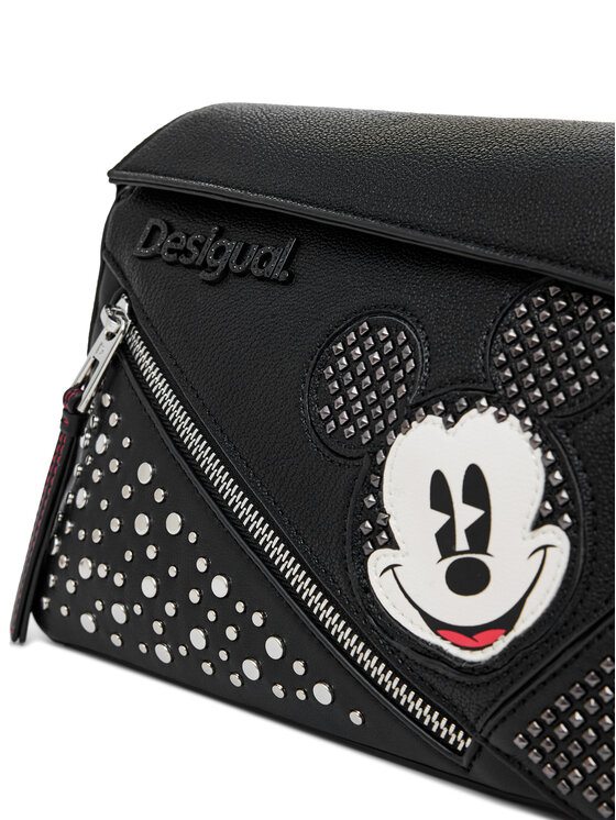 Desigual Torbica Desigual Mickey Studstyle Phuk 24WAXP71 Crna