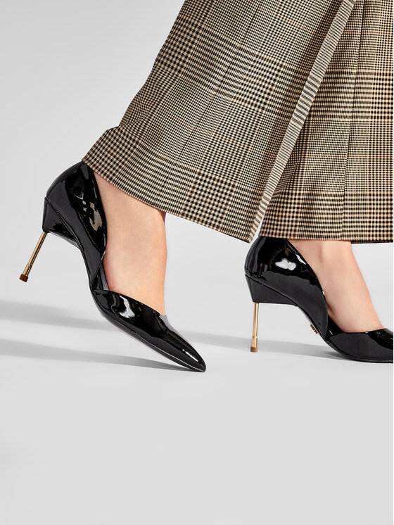Kurt Geiger Pantofi cu toc subțire Kurt Geiger Bond 90 1772700309 Negru