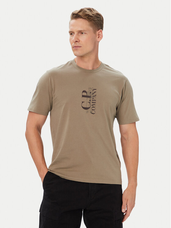 C.P. Company C.P. Company Camiseta 21CMTS134A005100W Beis Regular Fit