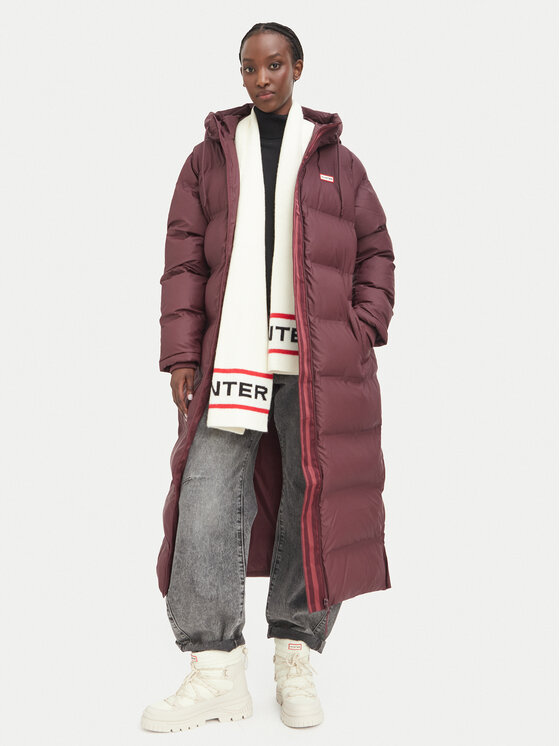 Hunter Hunter Зимова куртка Hutchison HARW0001252 Бордовий Regular Fit