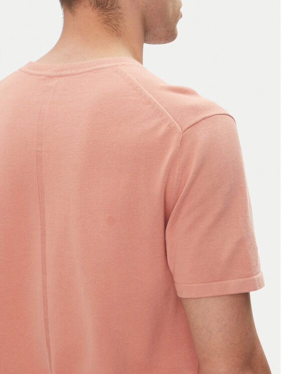 Calvin Klein Calvin Klein T-Shirt Supima LV04LC333G Κοραλλί Regular Fit
