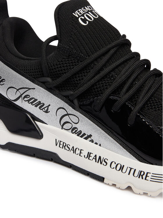 Versace Jeans Couture Снікерcи Versace Jeans Couture 80VA3SA8 Чорний