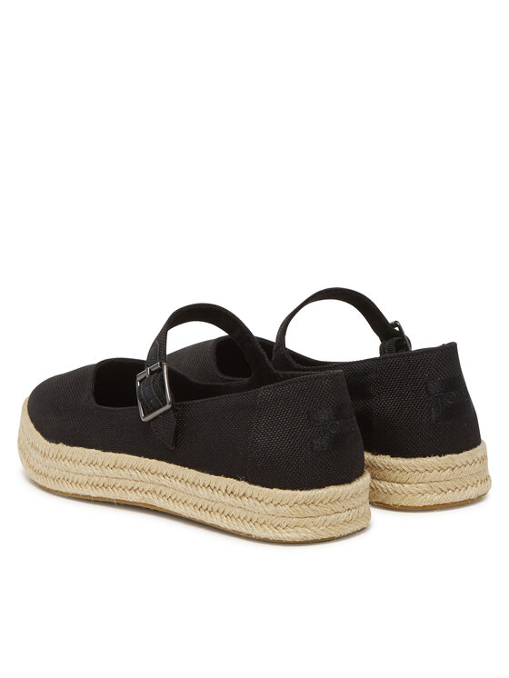 Toms Espadrilky Toms Carolina Mary Jane 10021878 Čierna