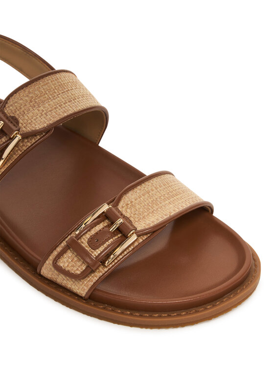 MICHAEL Michael Kors Sandały MICHAEL Michael Kors Nia Flat 40S6NIFS1D Beżowy