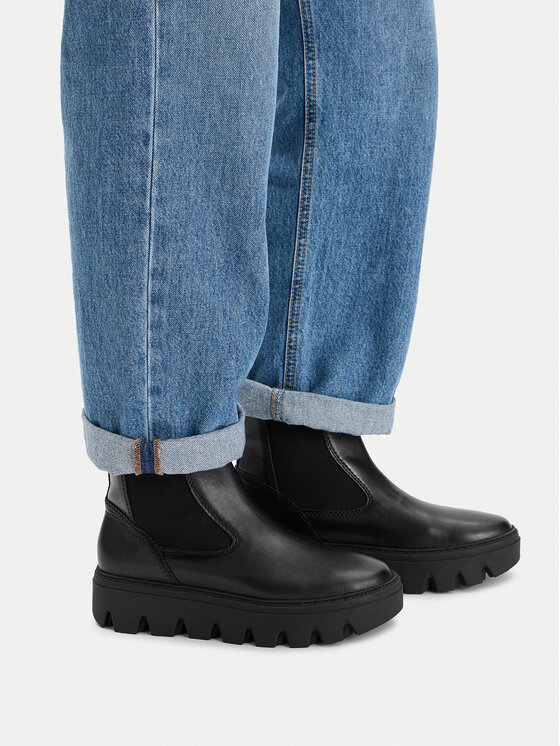 Tamaris Jātnieku stila puszābaki Tamaris 1-25405-45 Melns