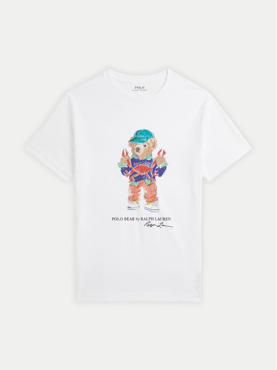 Polo Ralph Lauren Polo Ralph Lauren T-shirt 323973136002 Bianco Regular Fit