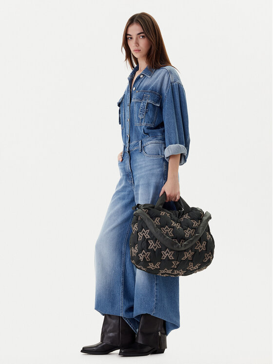 Vic Matié Kabelka Vic Matié Monogram 1H0600T 999BR8B468 Čierna