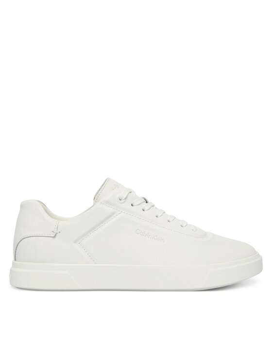 Calvin Klein Sneakersy Calvin Klein Low Pro Cups Laceup Oxf Hf Lth HW0HW02753 Biały