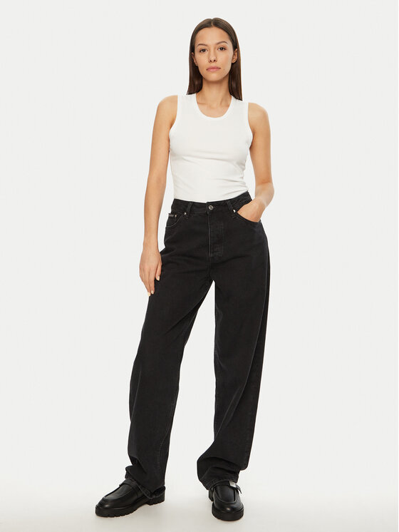 Calvin Klein Calvin Klein Top K20K208054 Bijela Slim Fit