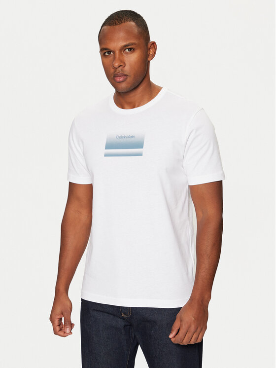Calvin Klein Calvin Klein Camiseta K10K113803 Blanco Regular Fit