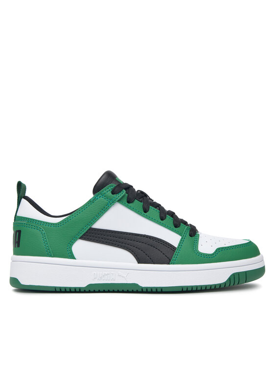 Puma Снікерcи Puma REBOUND LAYUP LO SL JR 37049024 Зелений