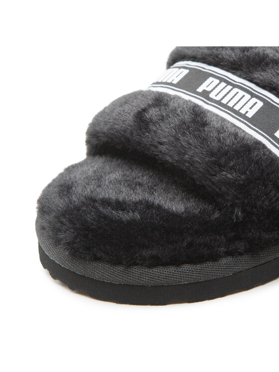 Puma Čības Puma Fluff 384937 01 Melns