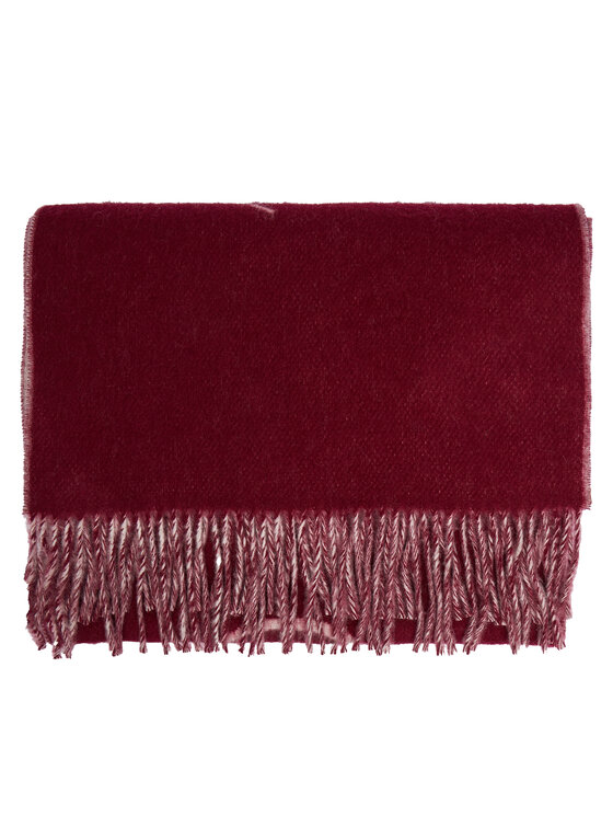 Tommy Hilfiger Šál Tommy Hilfiger Script Logo AW0AW17786 Bordová