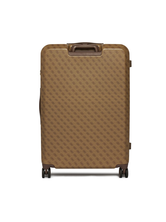 Guess Valiză mare Guess Latona Travel TWHK92 11988 Bej închis