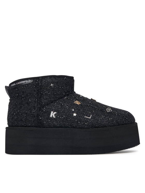 KARL LAGERFELD Снігоходи KARL LAGERFELD Thermo Charms & Studs KL48524B Чорний