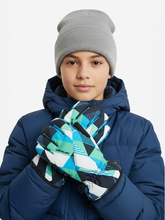 Quiksilver Рукавички Quiksilver CEO-QUIKSILVER_ACCCS_05_AW2025 Голубий