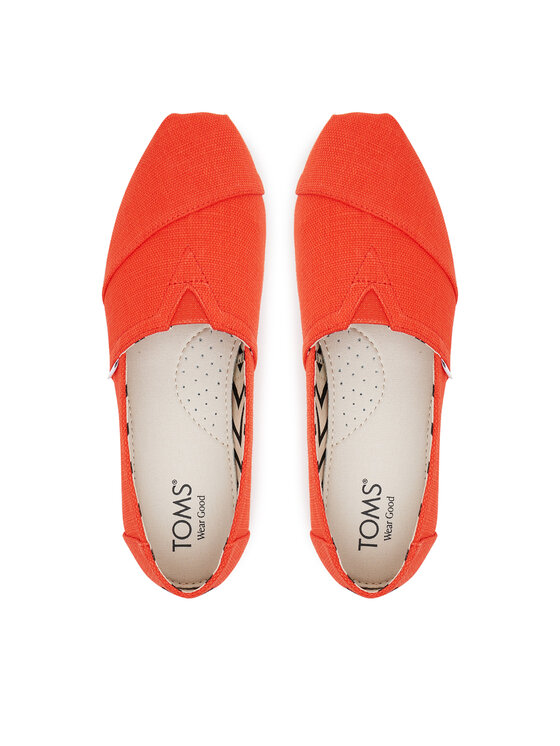 Toms Обувки Toms Alpargata Classic 10021933 Червен