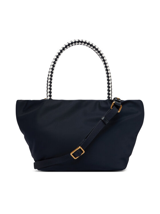 Tommy Hilfiger Τσάντα Tommy Hilfiger Th Marina Bucket Nylon AW0AW18831 Σκούρο μπλε