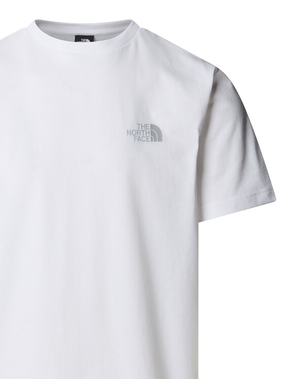 The North Face The North Face Camiseta NSE Box NF0A8C4V Blanco Regular Fit