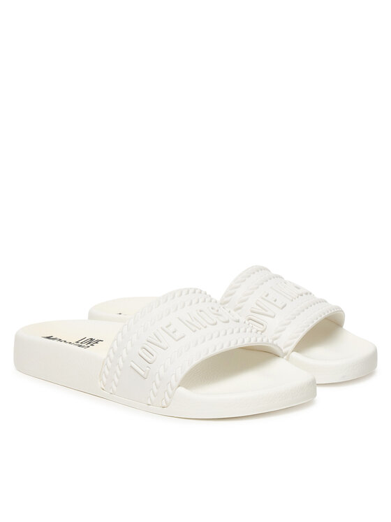 LOVE MOSCHINO Шльопанці LOVE MOSCHINO JA28342G0OI22100 Білий