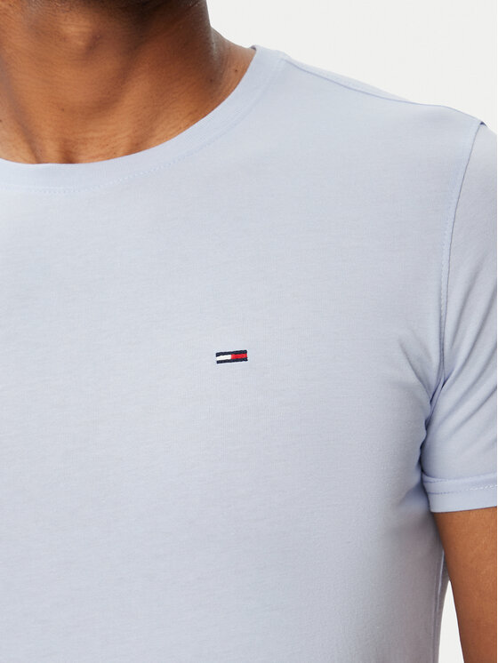 Tommy Jeans Tommy Jeans T-shirt Jersey DM0DM04411 Azzurro chiaro Slim Fit